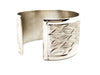 Silver Cuff Bracelet 58 Facettes 1120163CD