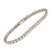 Bracelet Bracelet en or blanc avec diamants 58 Facettes G3309