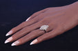 Ring 54 Vintage diamond ring 58 Facettes 22133-0305