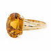 Bague 59 Bague Or jaune Citrine 58 Facettes 2130442CN