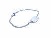 Bracelet Bracelet Gourmette Or blanc 58 Facettes 1021701CD