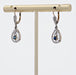 Earrings Antique sapphire diamond earrings 58 Facettes 21-339