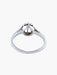 Bague 49.5 BAGUE PLATINE SOLITAIRE DIAMANT STYLE RETRO 58 Facettes