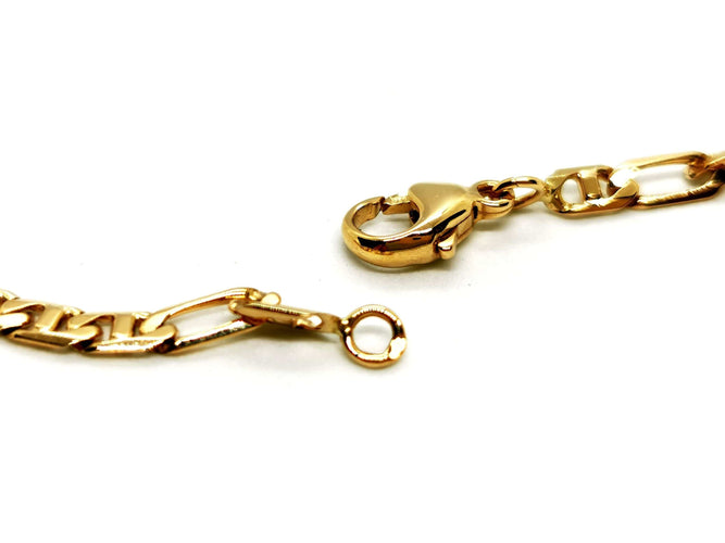 Collier Collier Maille alternée Or jaune 58 Facettes 1223538CN