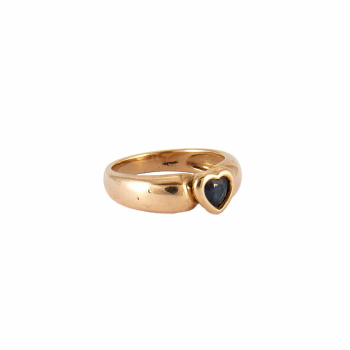 Bague BAGUE COEUR OR & SAPHIR 58 Facettes BO/230022