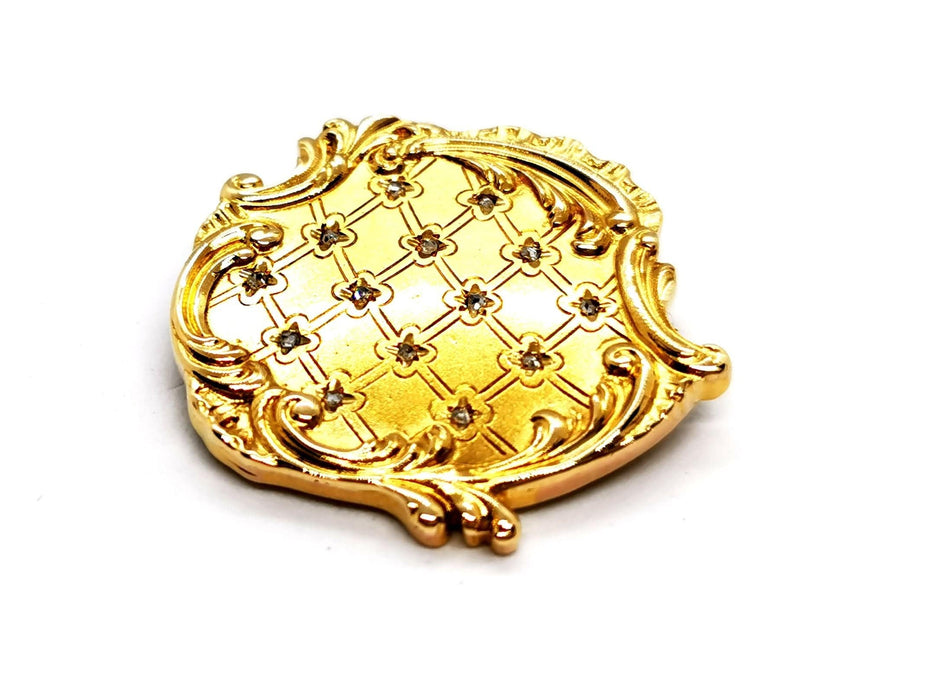 Broche Broche Vintage Or jaune Diamant 58 Facettes 1186403CN