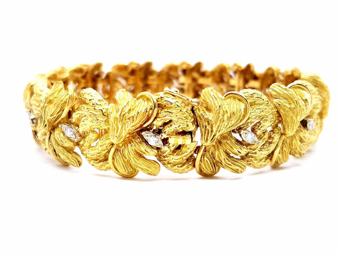 Bracelet Bracelet Or jaune Diamant 58 Facettes 875554CN
