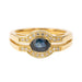 Ring 58 Ring Yellow gold Sapphire 58 Facettes 2090485CN