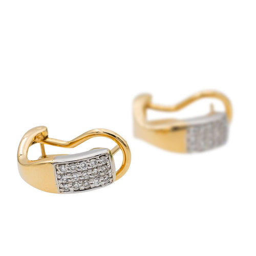 Boucles d'oreilles Boucles d'oreilles Or jaune Diamant 58 Facettes 2737122CN