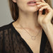 JOIKKA Amber Necklace Necklace in 750/1000 Rose Gold 58 Facettes 60102-55849