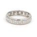 Ring 56 Platinum Diamond Wedding Ring 58 Facettes 1816558CN