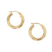 Earrings Yellow gold hoop earrings 58 Facettes APEB1