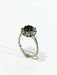 Ring 57 White gold garnet and diamond ring 58 Facettes 3086/1