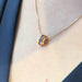 Pendant Yellow gold and ruby ​​pendant 58 Facettes 27231