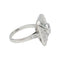 Bague 55 Bague en or blanc et diamants. 58 Facettes 31153
