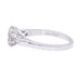Ring 49 Graff “Promise” platinum ring, diamonds. 58 Facettes 33450