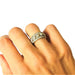 Ring Garter Ring Diamonds White gold 58 Facettes 20400000661