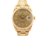 Montre montre ROLEX 18238 oyster perpetual president 36 mm or 18k et diamants 58 Facettes 242174