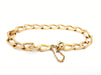 Yellow Gold Mesh Bracelet 58 Facettes 05596CD