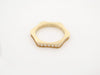 Bague 58 bague MONTBLANC 4810 small mb102490 t58 diamants 0.65ct or jaune 18k 58 Facettes 251865