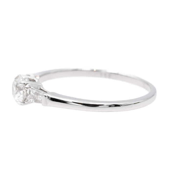 Bague 53 Bague Solitaire Or blanc Diamant 58 Facettes 2708408CN