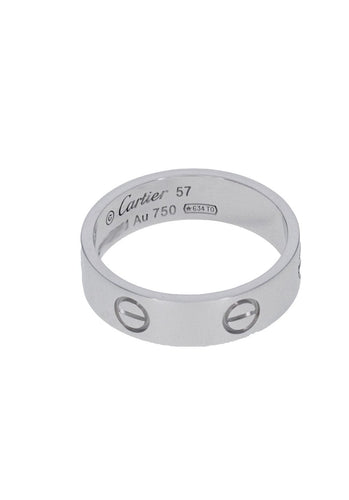 Bague 57 Bague CARTIER Love en Or Blanc 750/1000 58 Facettes 62269-58263