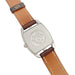 Watch Hermès watch, "Cape Cod Tonneau", steel, leather. 58 Facettes 31985