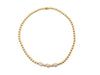 Choker necklace VAN CLEEF & ARPELS 18k yellow gold 50gr diamonds 1.6ct 58 Facettes 253437