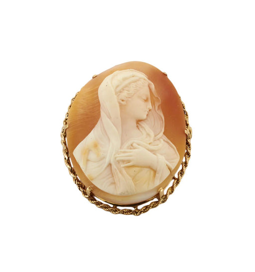 Brooch Cameo Brooch Yellow gold 58 Facettes BO/230039