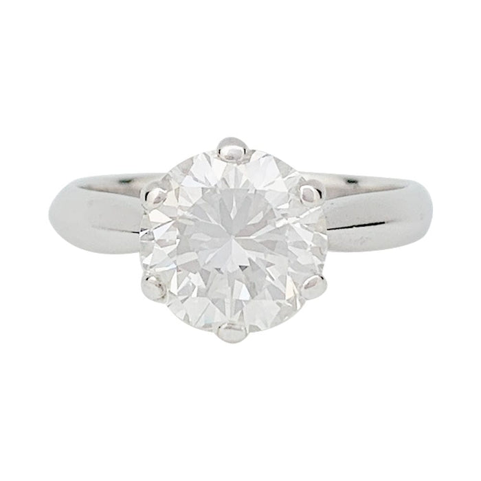 Bague 54 Bague diamant 2,52 carats, en or blanc. 58 Facettes 31503