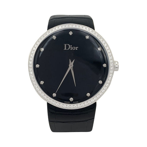 Montre Montre Dior, "La D de Dior", acier, diamants. 58 Facettes 32212