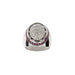Ring 48 Diamond and ruby ​​signet ring 58 Facettes 31149