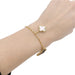 Bracelet Van Cleef & Arpels “Lucky Alhambra” yellow gold bracelet, colored stones. 58 Facettes 33558