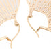 Ginette NY earrings Ginkgo earrings Rose gold 58 Facettes 2484800CN