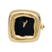 Bague 53 Bague montre Dior, modèle "Nougat", en or jaune et onyx. 58 Facettes 31476