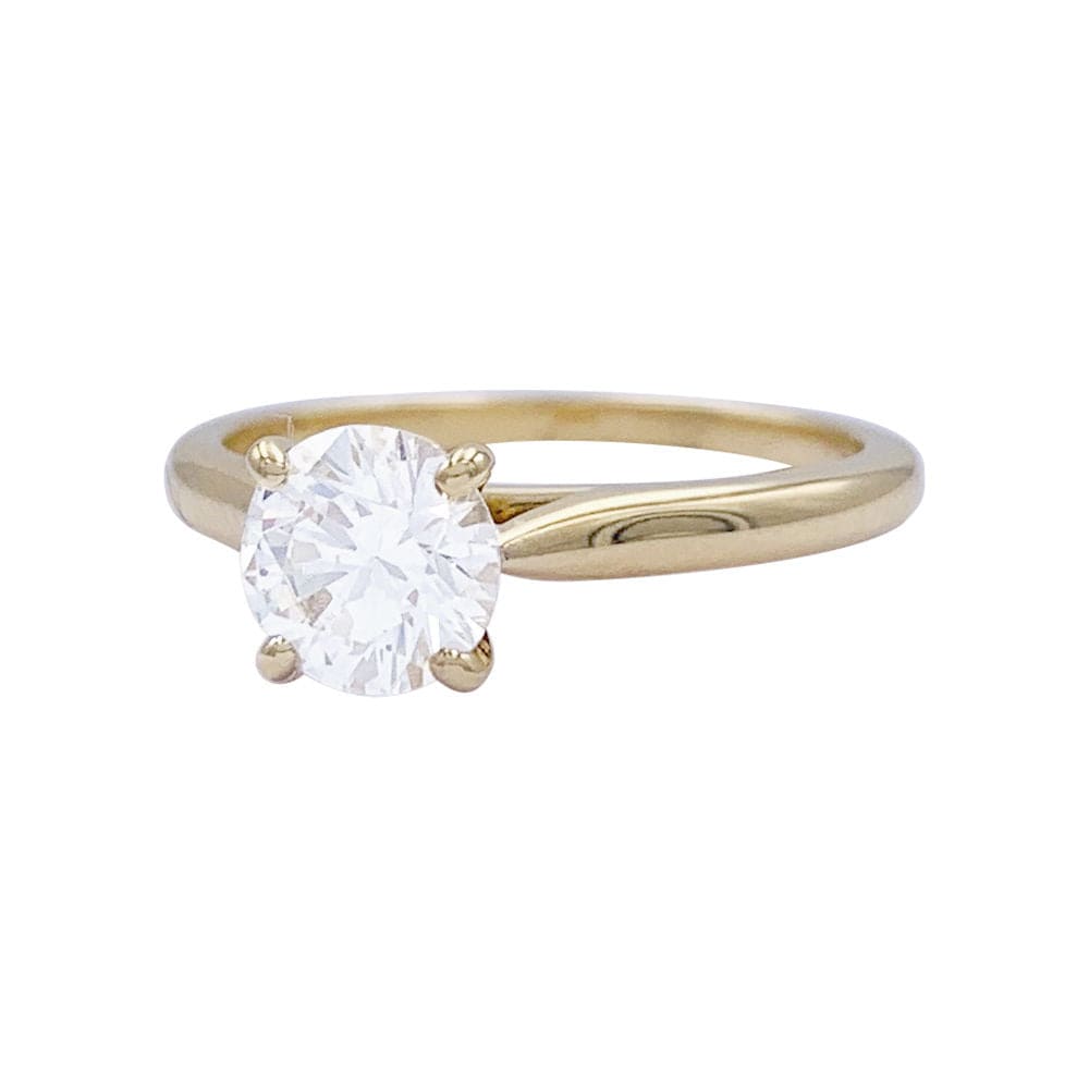 Bague Fiancaille Cartier 1895 Monture Diamant Solitaire Cartier