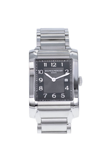 Montre Montre BAUME & MERCIER Hampton 27 x 40 mm Quartz MOA10021 58 Facettes 63564-59902