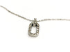 Collier Collier Or blanc Diamant 58 Facettes 1167356CD