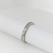 Alliance ring in white gold and diamonds 58 Facettes 24507