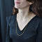 Collier Chaine or jaune maille ovale 58 Facettes 19-211