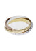 Ring 67 CARTIER Trinity ring in 3 750/1000 Gold 58 Facettes 62225-58036
