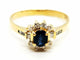 Bague 52.5 Bague Or jaune Saphir 58 Facettes 1701690CN