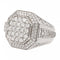 Bague 51 Bague Cocktail Or blanc Diamant 58 Facettes 2308978CN