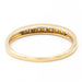 Ring 50.5 Alliance Ring Yellow Gold Diamond 58 Facettes 2217598CN