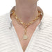 Pomellato “Sabbia” necklace in pink gold and brown diamonds. 58 Facettes 31399