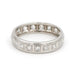 Ring 56 Platinum Diamond Wedding Ring 58 Facettes 1816558CN