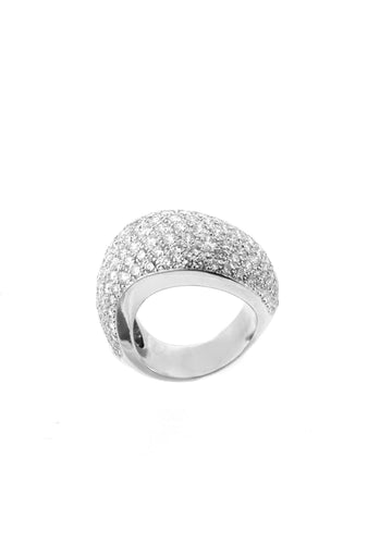 Bague 50 Bague CARTIER Nouvelle vague Diamants en Or Blanc 750/1000 58 Facettes 62676-58718