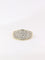 Bague Bague bandeau vintage or jaune diamants 58 Facettes J28