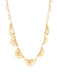 Necklace Gold and diamond drapery necklace 58 Facettes
