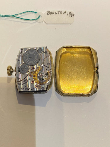 Montre Montre Hamilton Boulton, 1940 58 Facettes